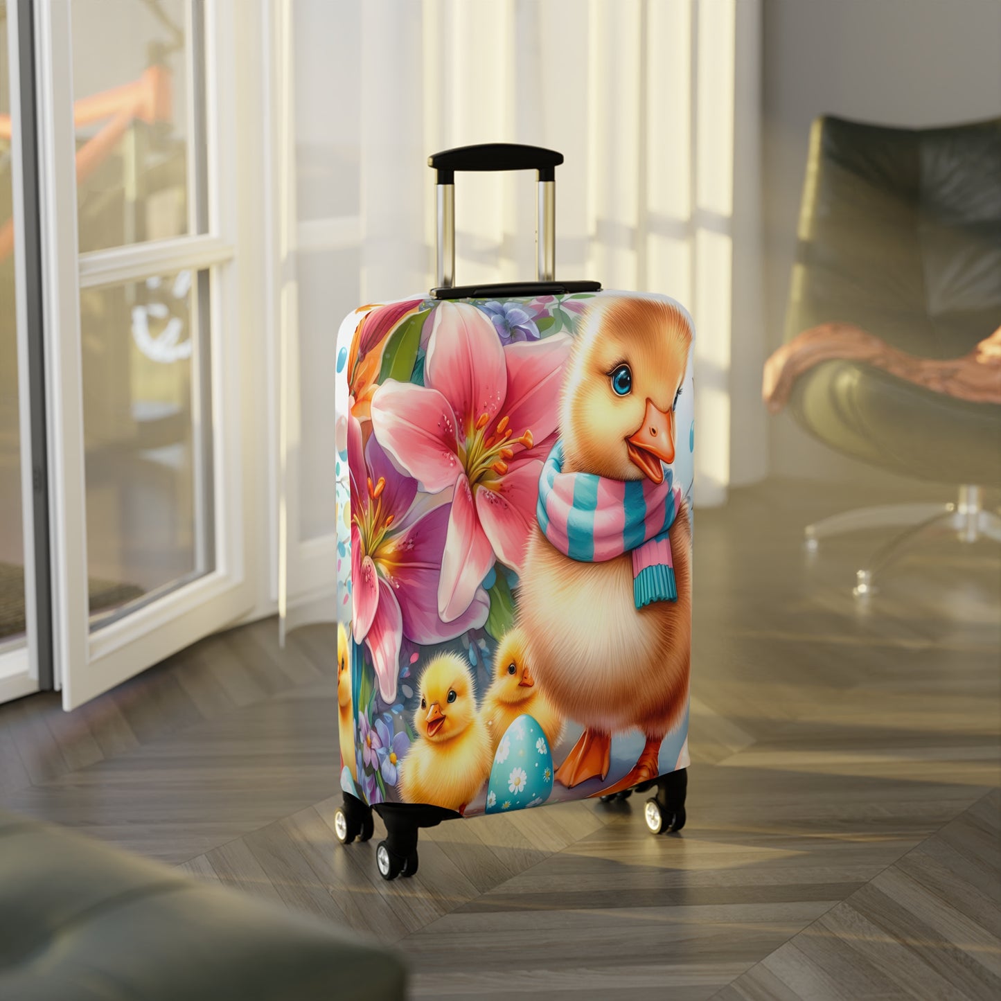 Luggage Cover, Easter, Duck, awd-1608