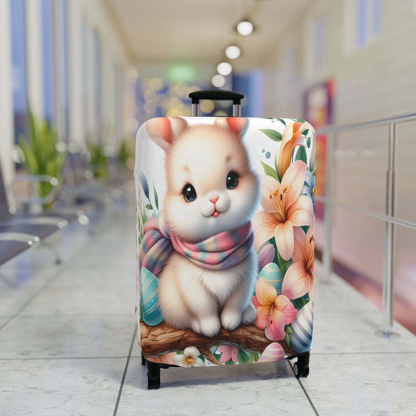 Luggage Cover, Easter, Rabbit, awd-1610