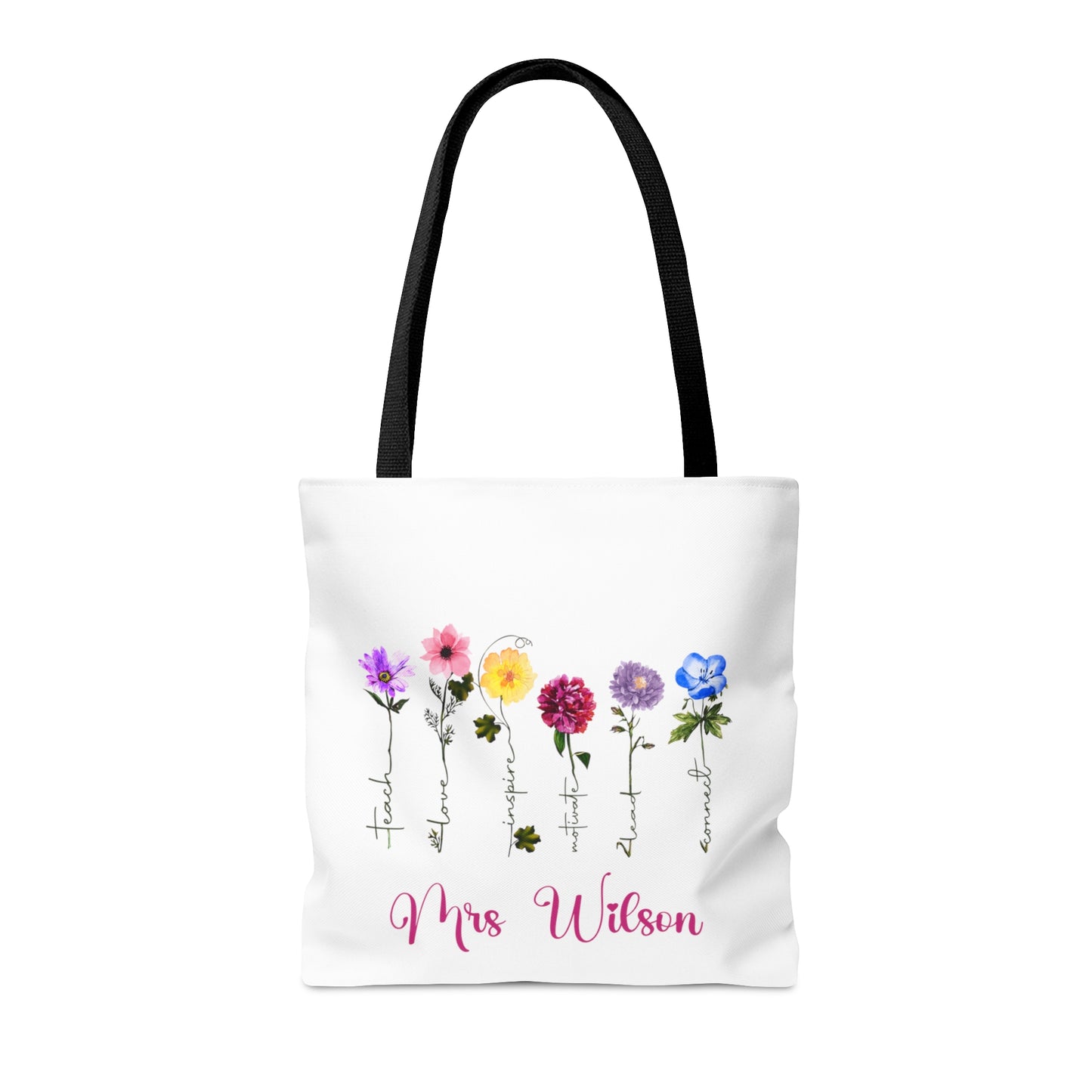 Personalised Tote Bag, Teacher Tote bag