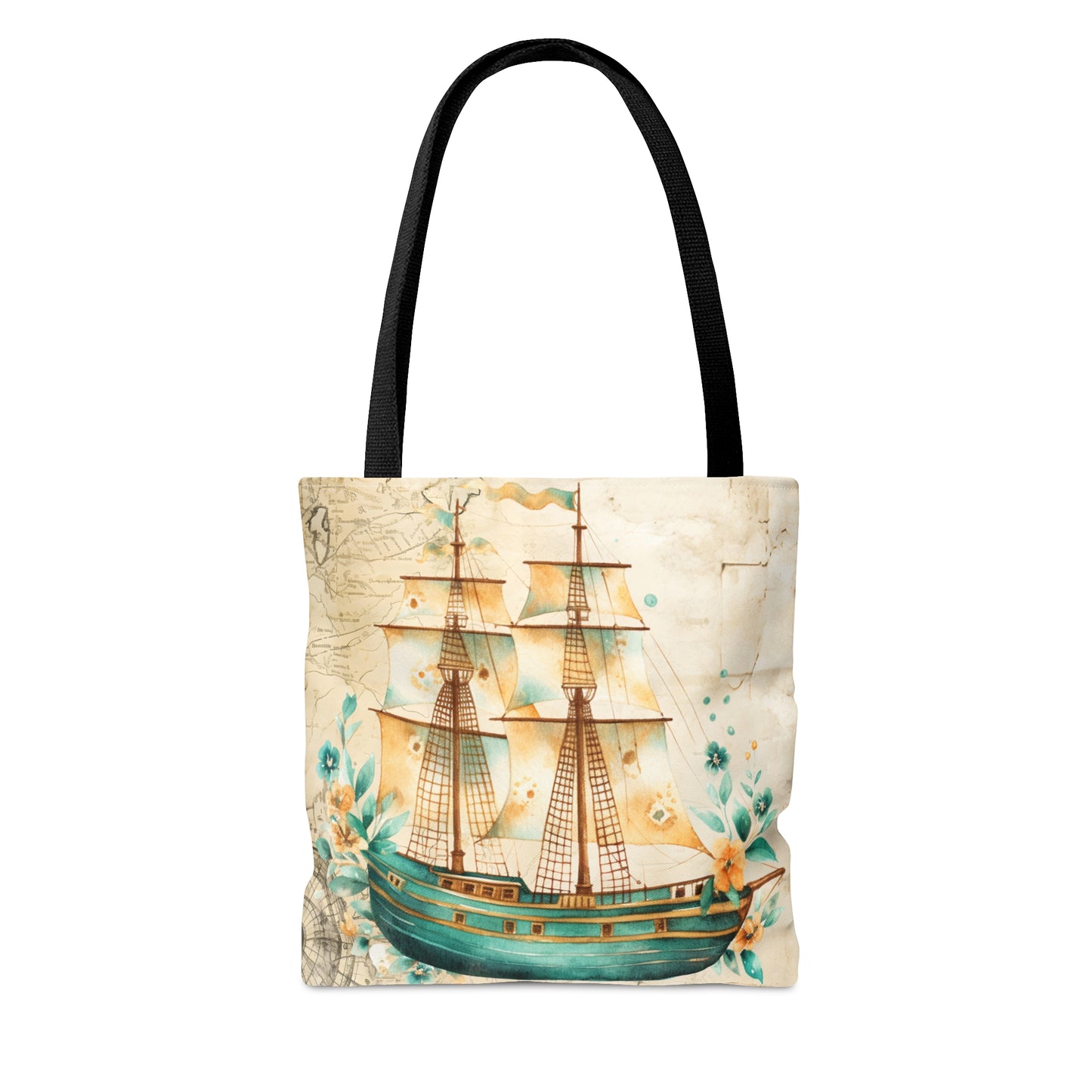 Tote Bag, Nautical bag, Beach Tote Bag