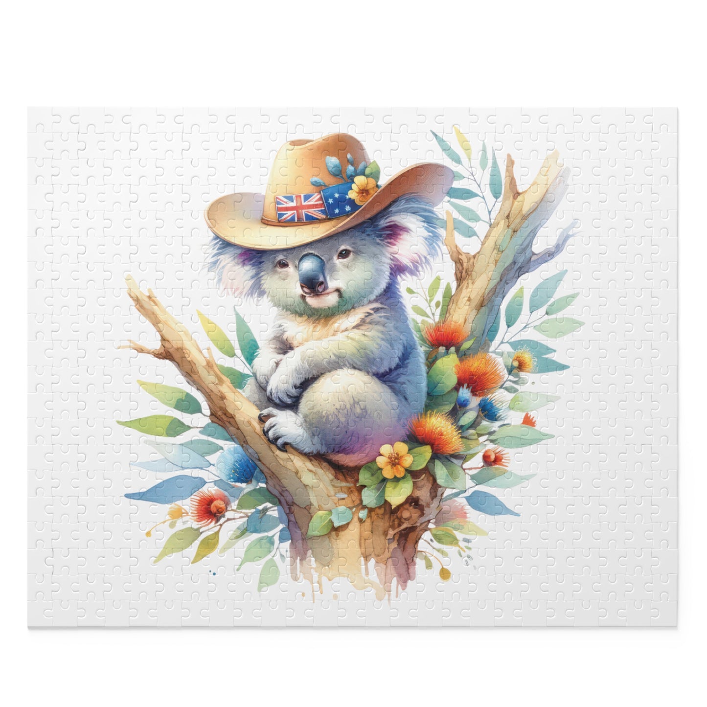 Personalised/Non-Personalised Puzzle, Koala (120, 252, 500-Piece)