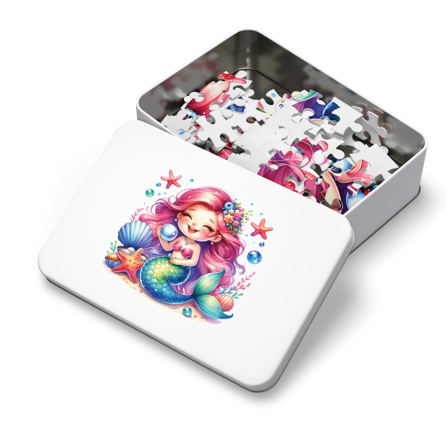 Jigsaw Puzzle, Mermaid, Personalised/Non-Personalised (30, 110, 252, 500,1000-Piece)