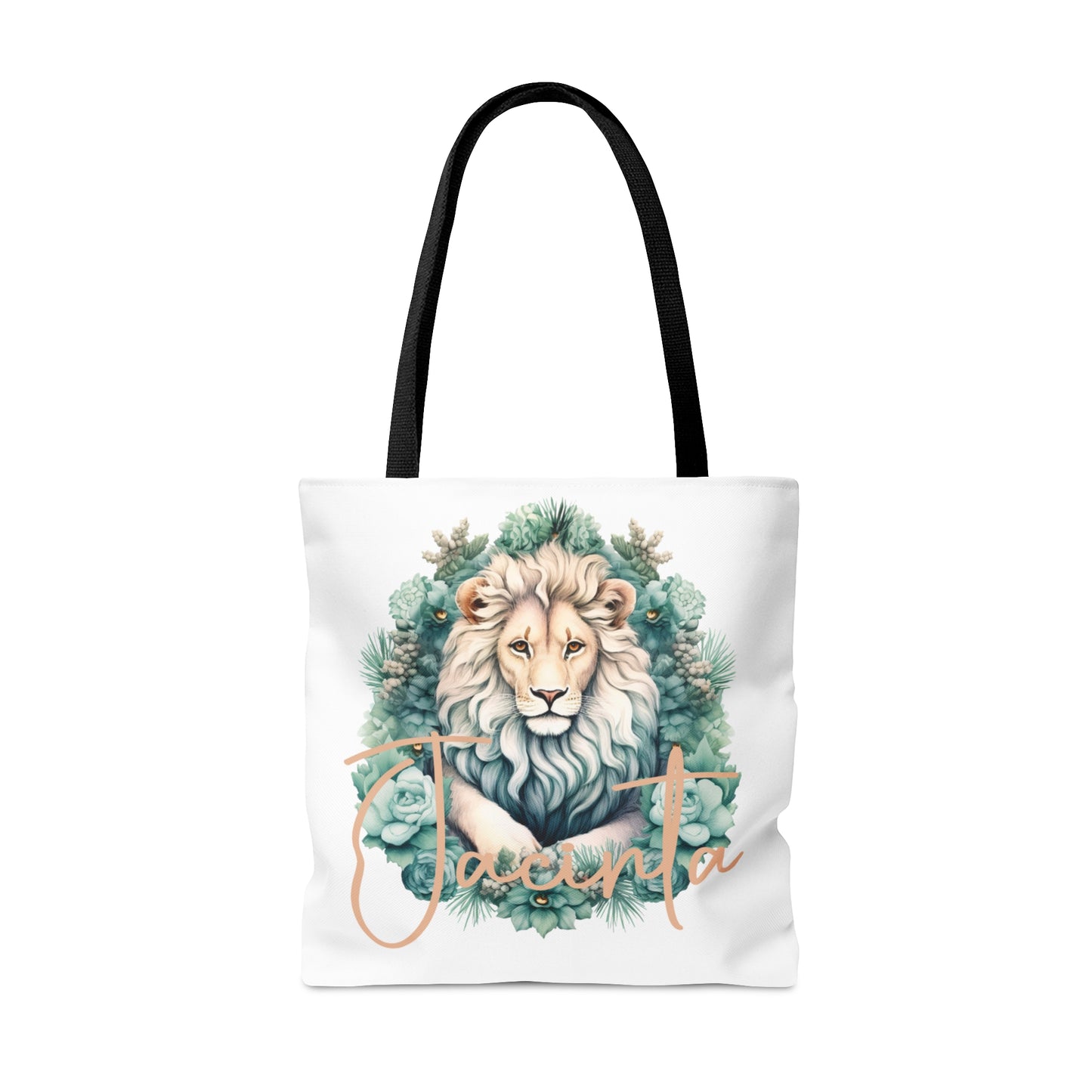 Lion wreath Personalised Tote Bag, Lion Wreath bag, Tote Bag, Personalised/Non-Personalised