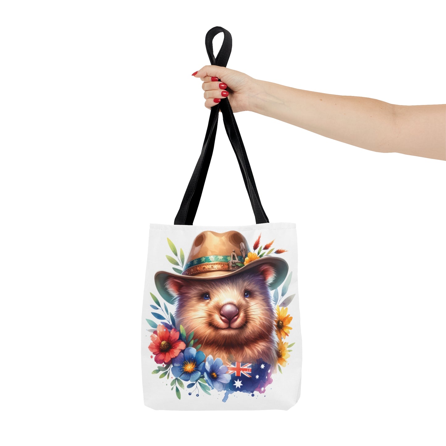 Tote Bag, Australian Animals, Wombat, Personalised/Non-Personalised Tote bag