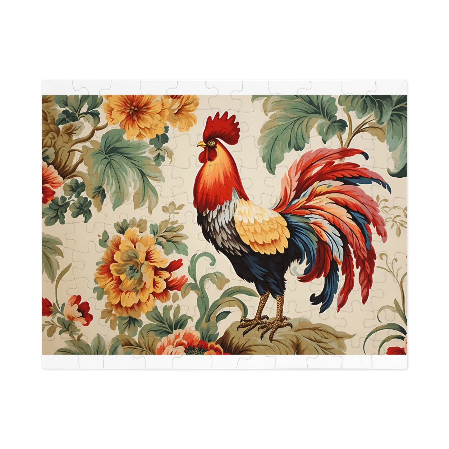 Jigsaw Puzzle, Chicken/Rooster, Personalised/Non-Personalised (30, 110, 252, 500,1000-Piece)