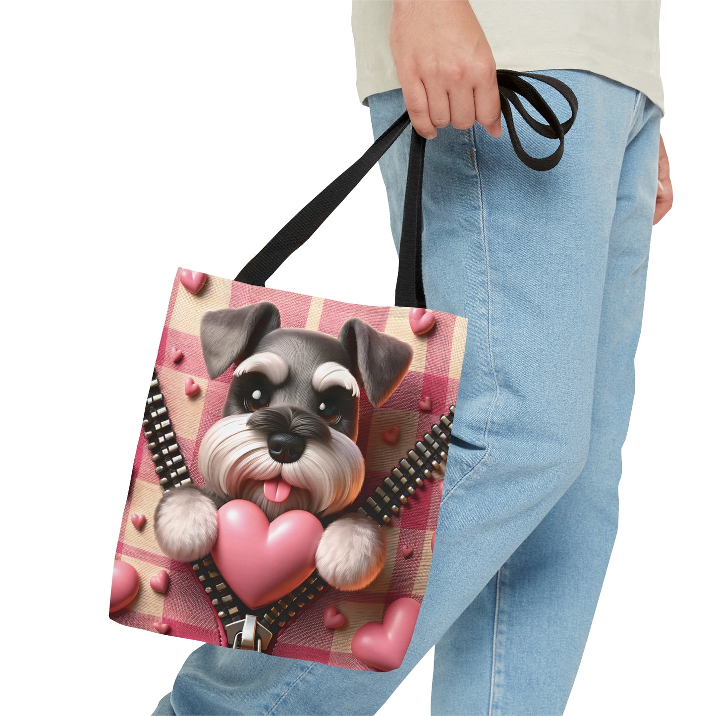 Tote Bag, Cute Dog, Personalised/Non-Personalised Tote bag