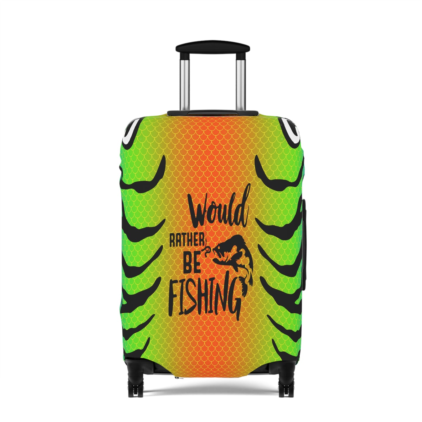 Luggage Cover, Would rather be fishing, awd-3109