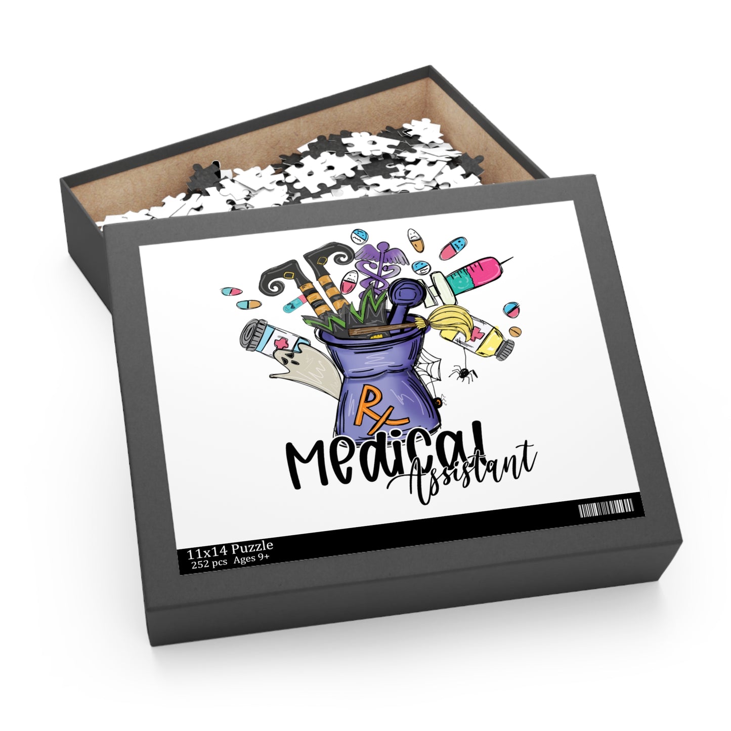 Personalised/Non-Personalised Puzzle, Halloween, Medical Assistant (120, 252, 500-Piece)