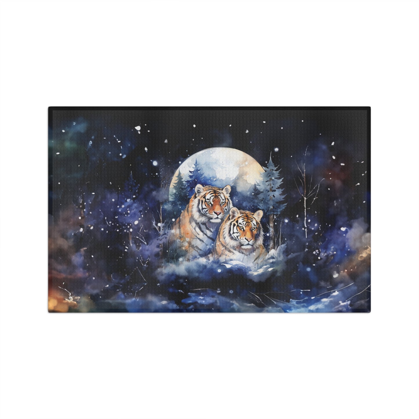 Microfiber Tea Towel Tigers