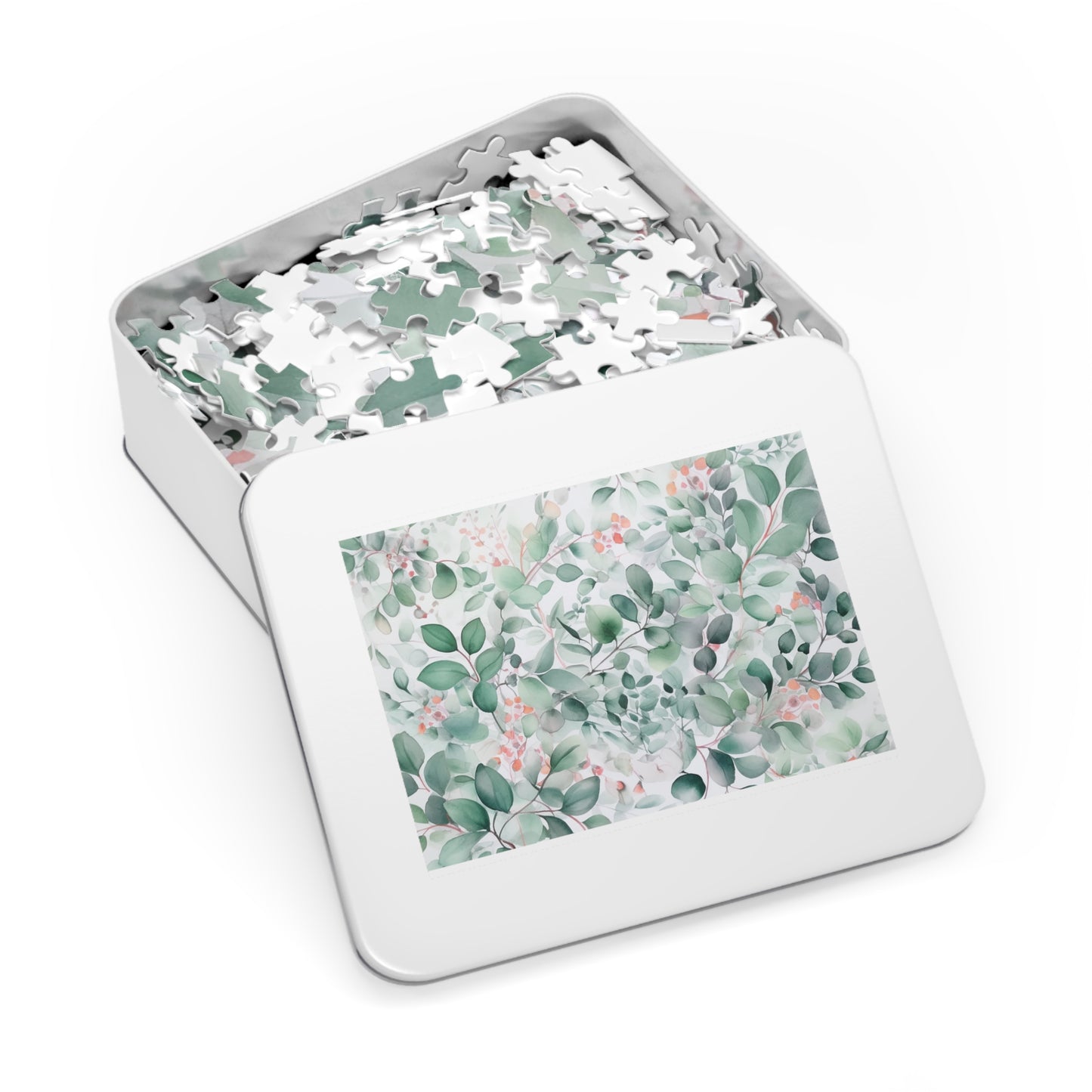 Jigsaw Puzzle, Eucalyptus Leaves, Personalised/Non-Personalised (30, 110, 252, 500,1000-Piece)