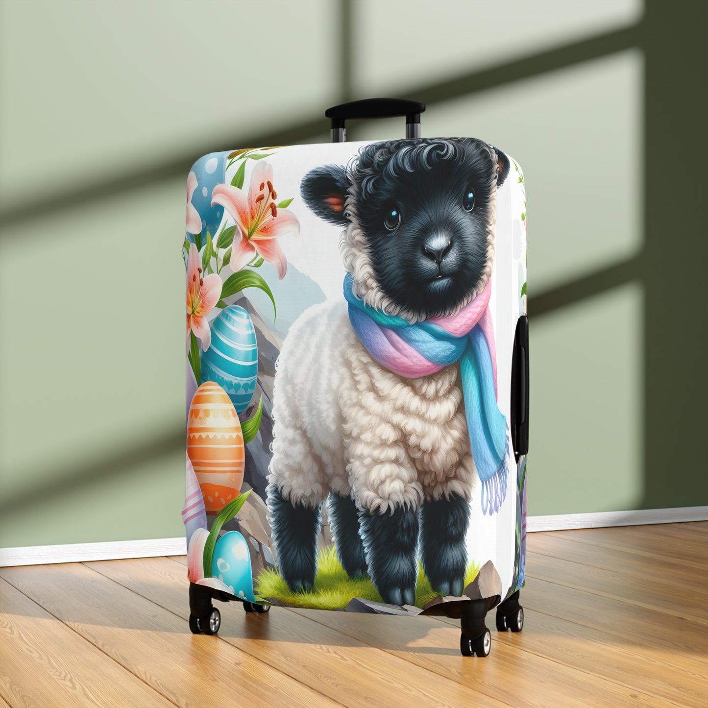 Luggage Cover, Easter, Lamb, awd-1625