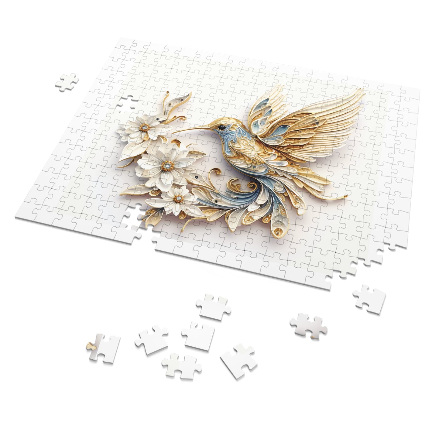 Jigsaw Puzzle, Floral, Personalised/Non-Personalised (30, 110, 252, 500,1000-Piece)