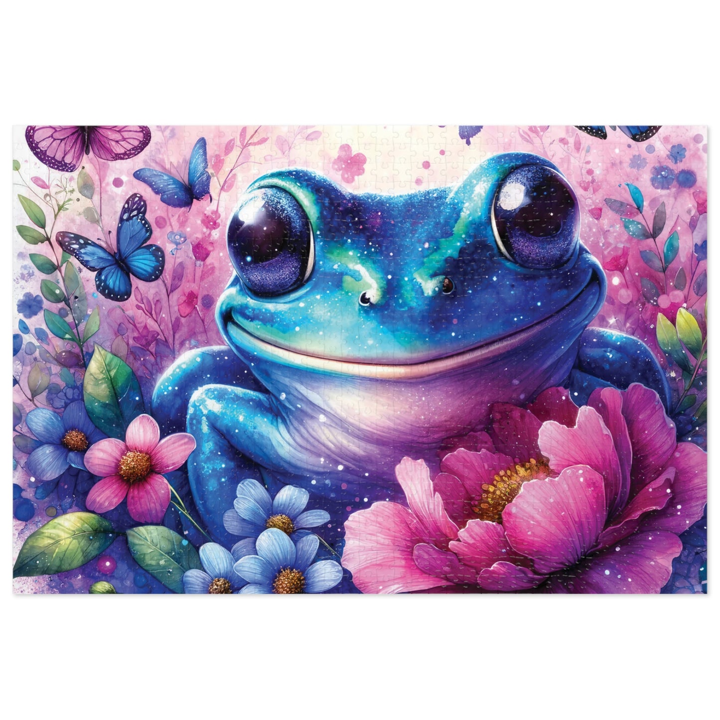 Jigsaw Puzzle, Frog, Personalised/Non-Personalised (30, 110, 252, 500,1000-Piece)