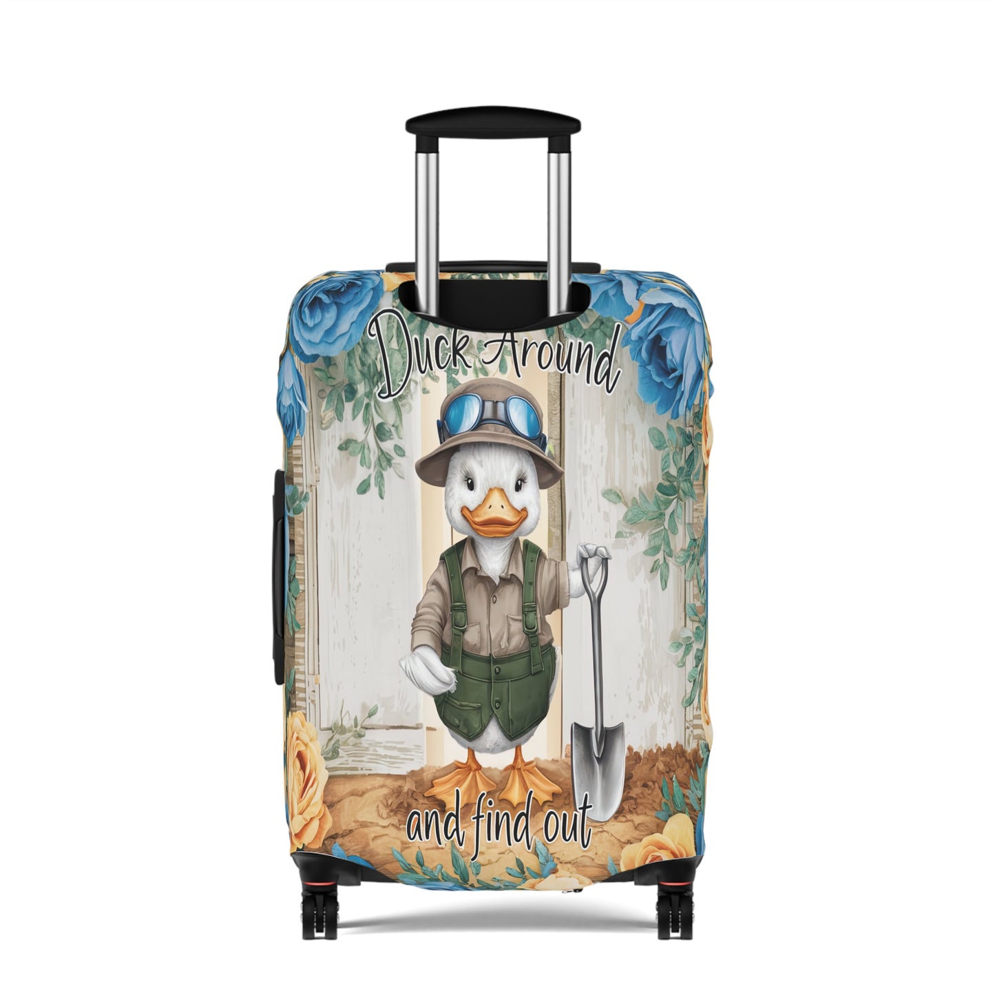 Luggage Cover, Duck around and find out, awd-1664