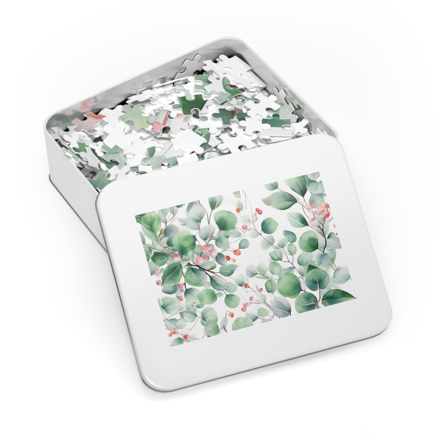 Jigsaw Puzzle, Eucalyptus Leaves, Personalised/Non-Personalised (30, 110, 252, 500,1000-Piece)