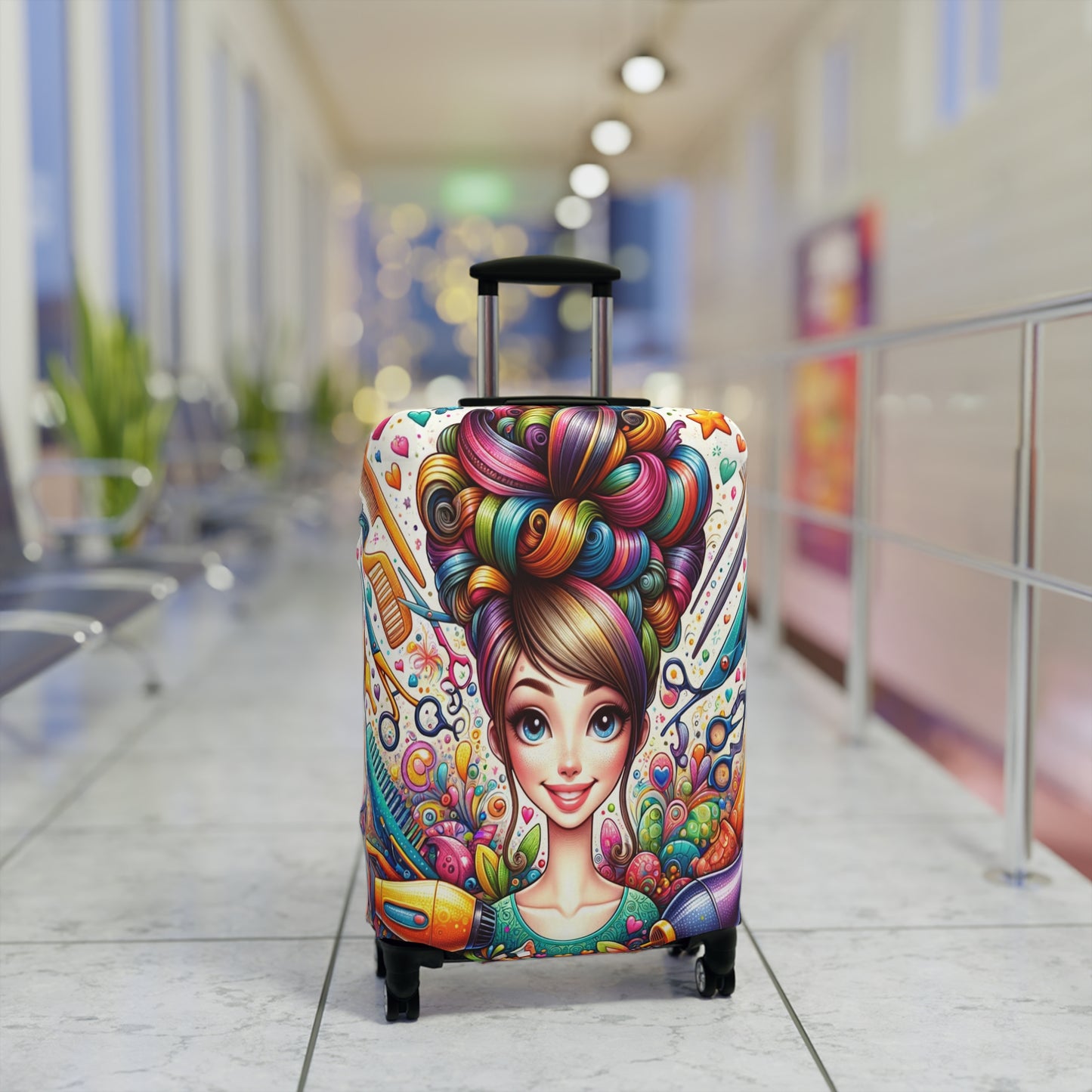 Luggage Cover, Hairdresser, awd-1683