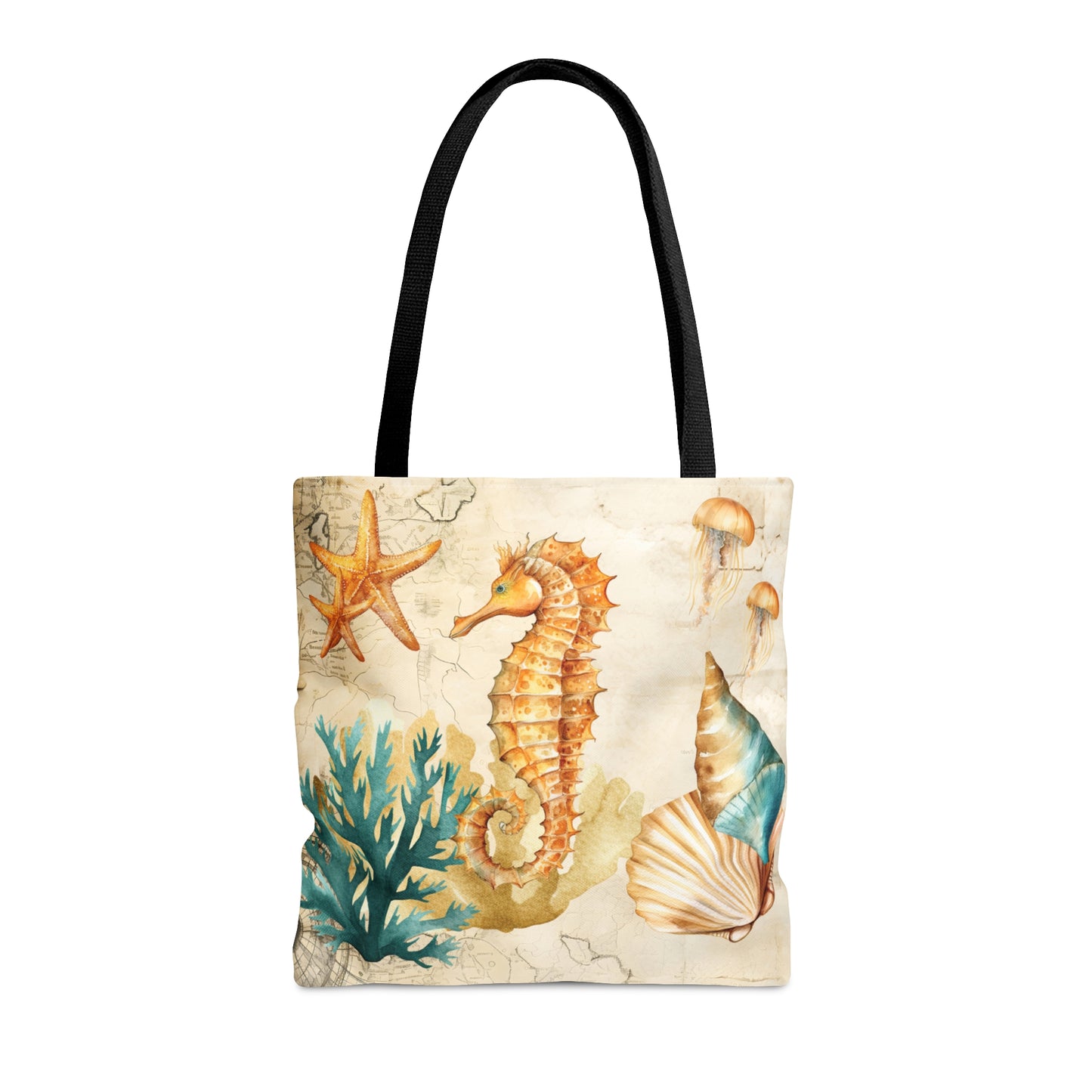 Tote Bag, Nautical bag, Beach Tote Bag