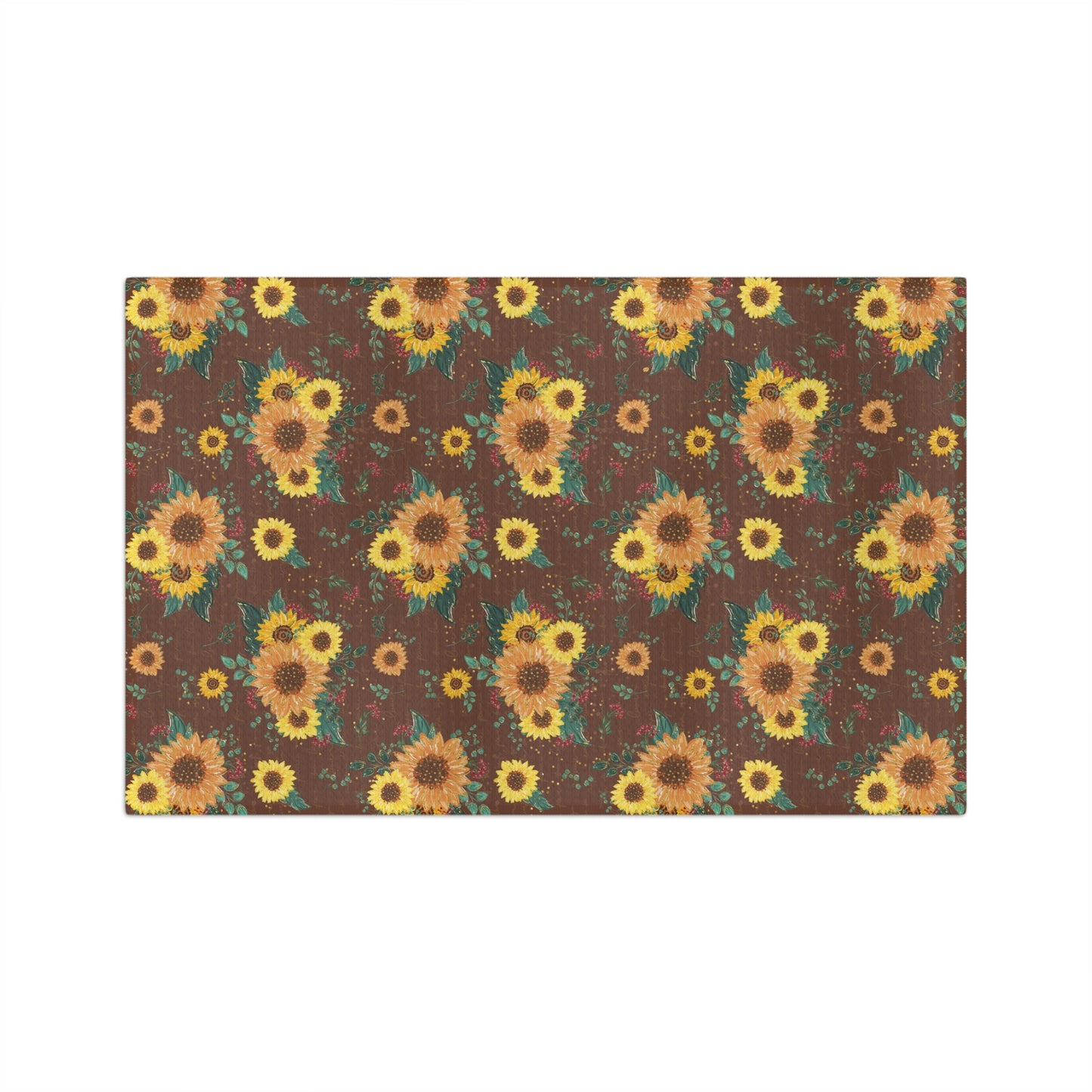 Microfiber Tea Towel, Western Sunflower