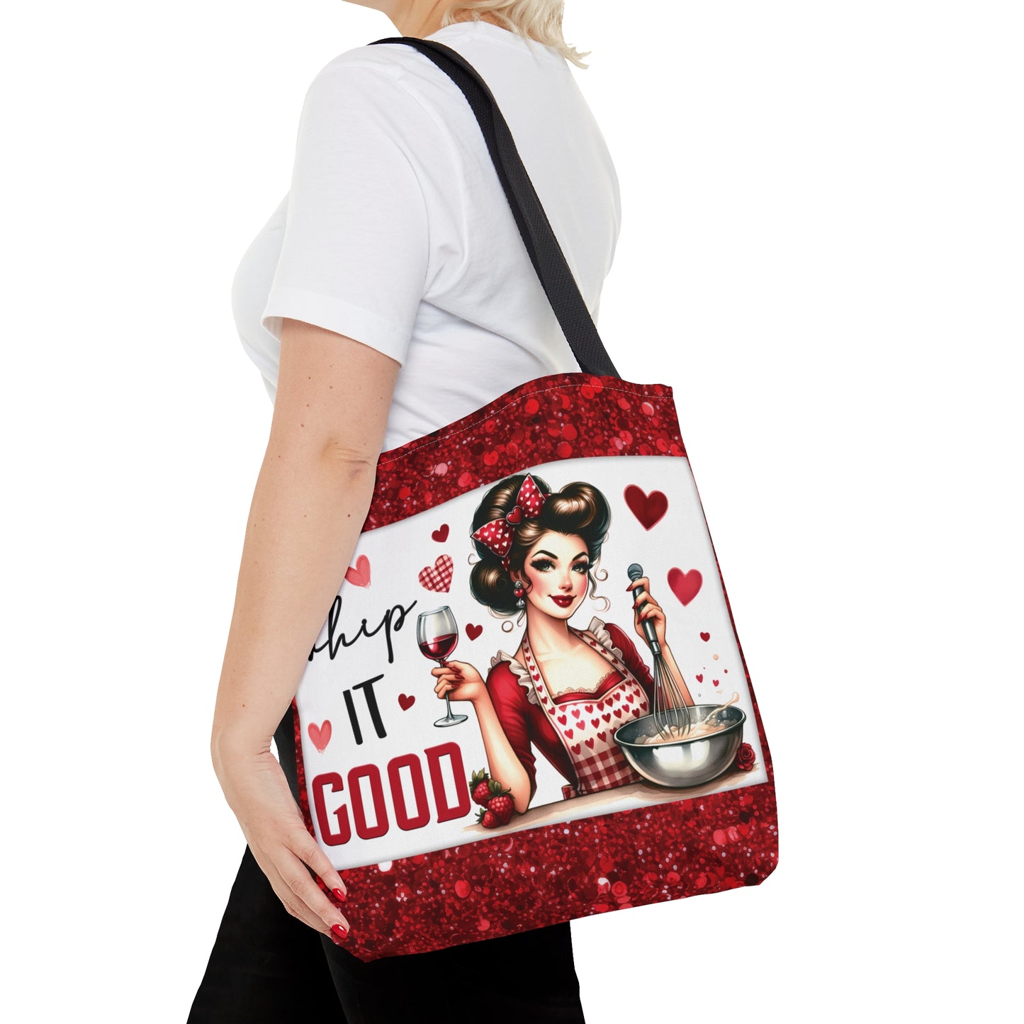 Tote Bag, Retro, Whip it Good