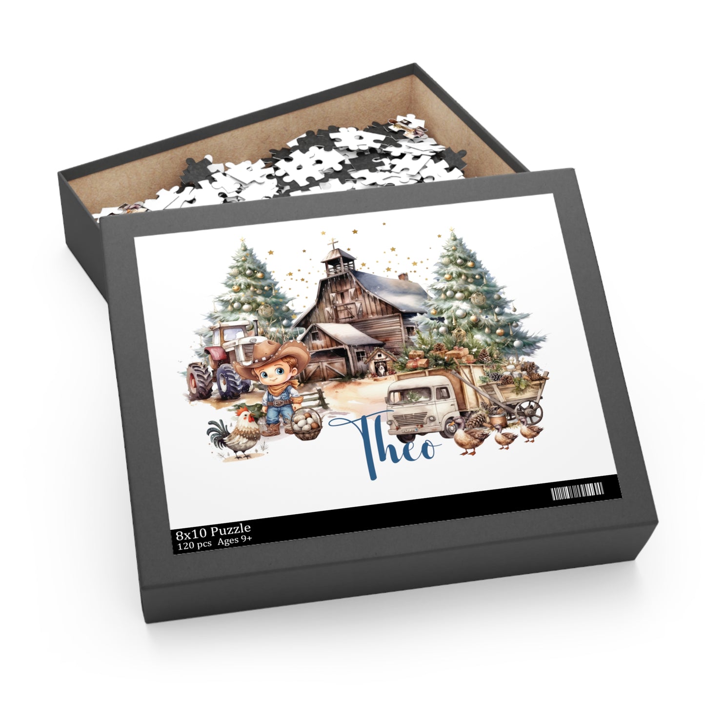 Puzzle, Country, Cowboy, Personalised/Non-Personalised, (120, 252, 500-Piece)