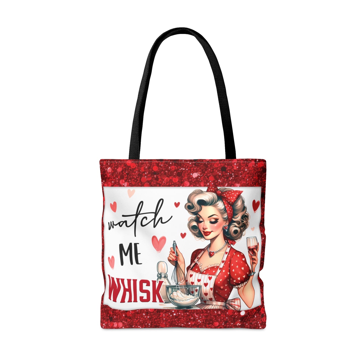 Tote Bag, Retro, Watch Me Whisk