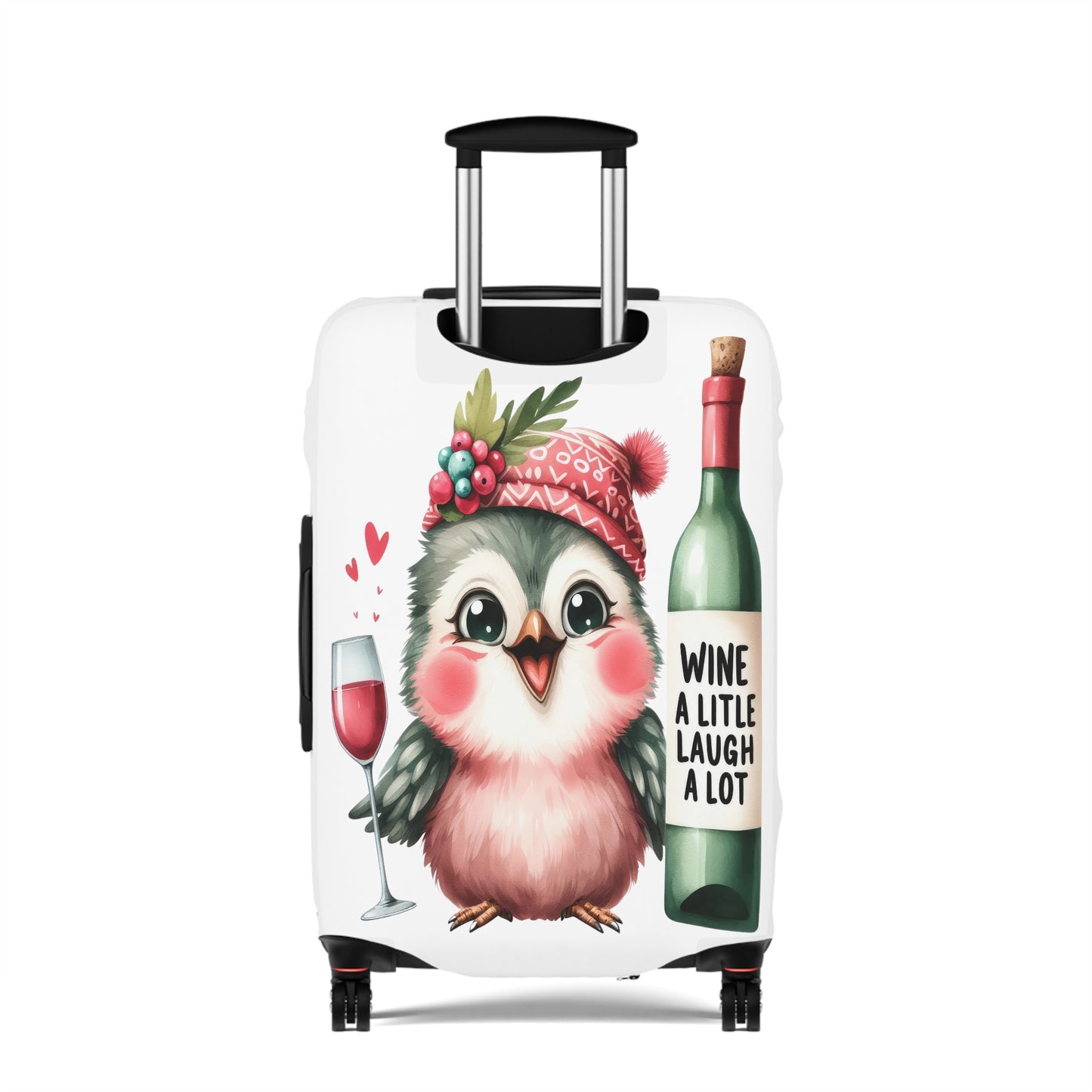 Luggage Cover, Cute Bird, awd-1647