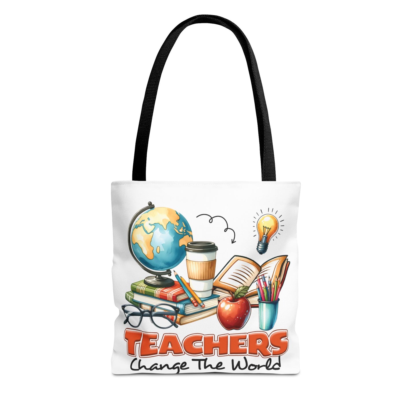 Tote Bag, Teacher, Teachers change the world Personalised/Non-Personalised Tote bag