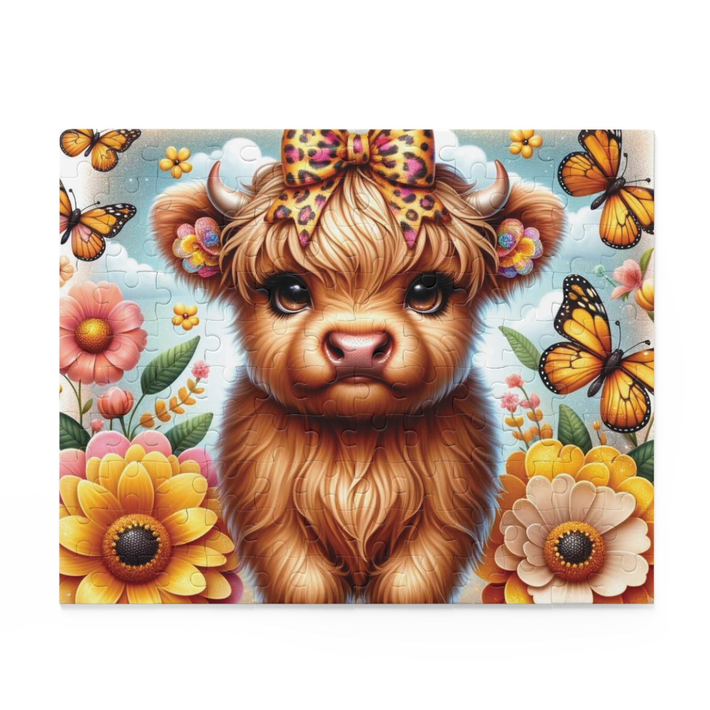 Puzzle,  Highland Cow (120, 252, 500-Piece) awd-658