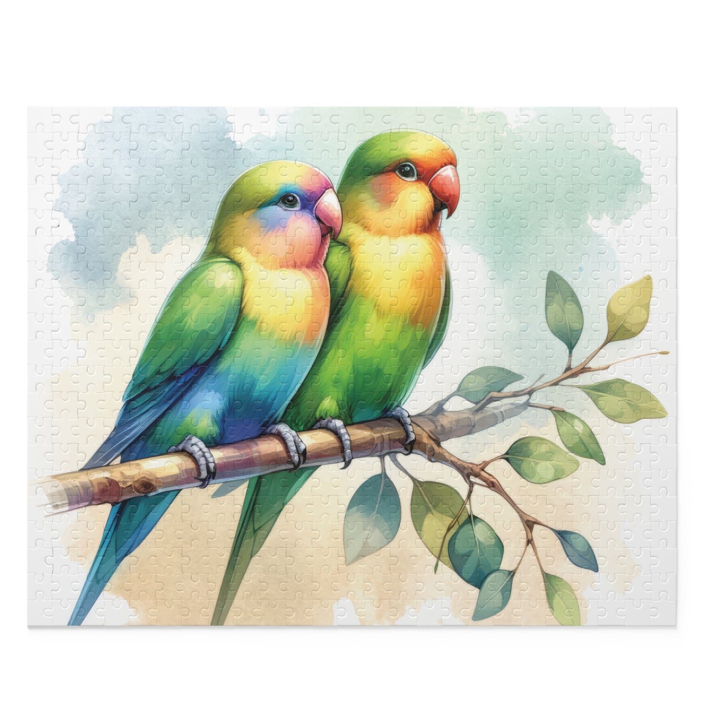 Puzzle, Love Birds (120, 252, 500-Piece) awd-643