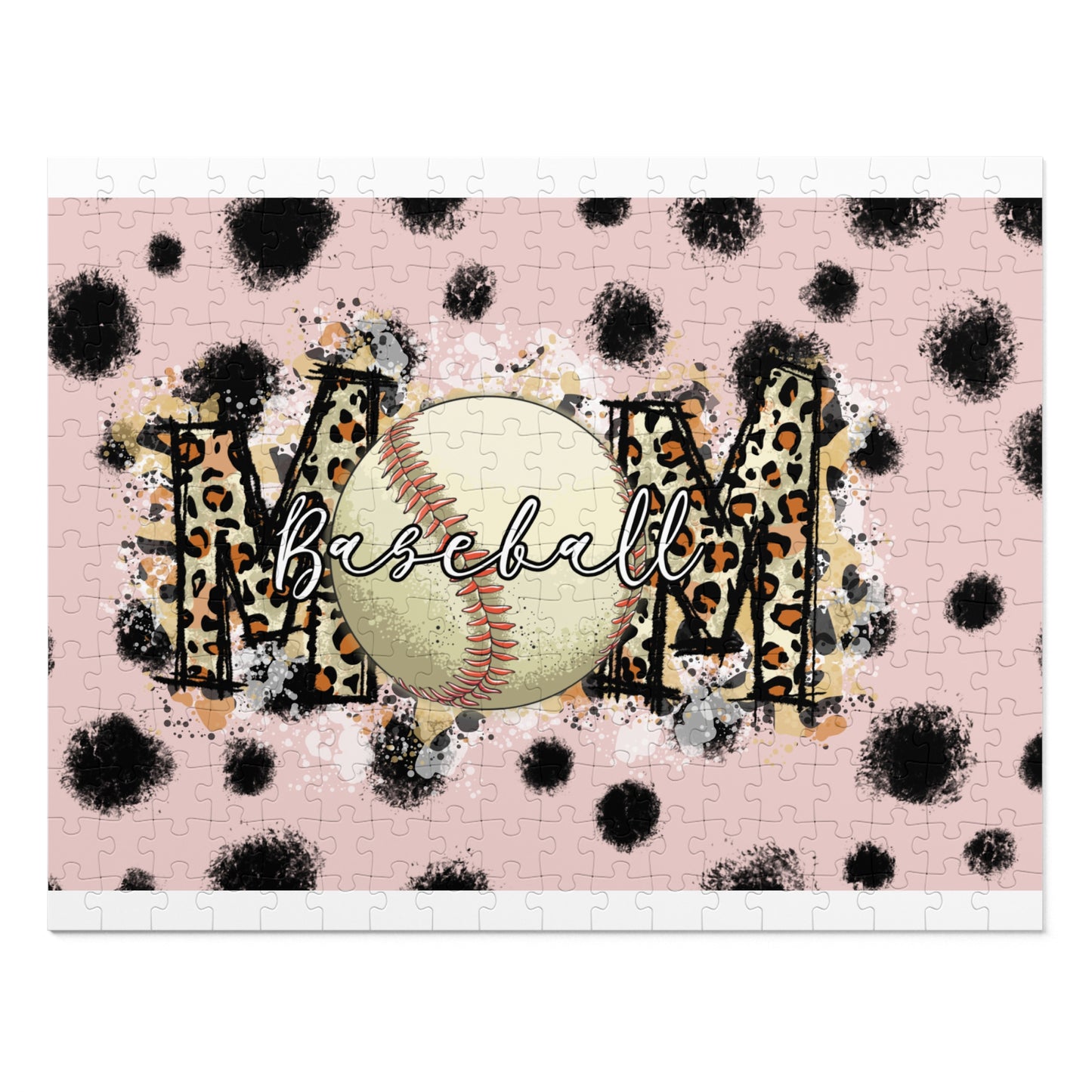 Jigsaw Puzzle in Tin, Baseball Mom, Personalised/Non-Personalised, awd-405 (30, 110, 252, 500,1000-Piece)