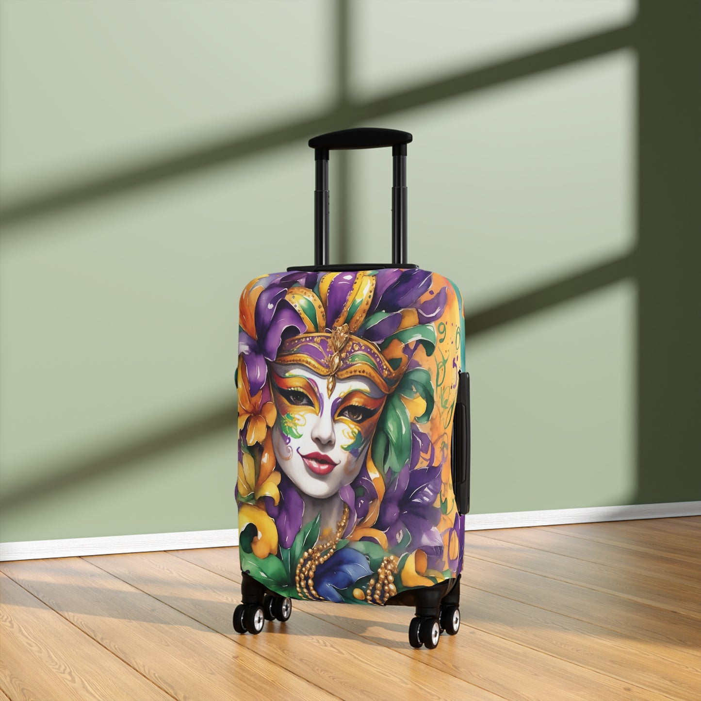 Luggage Cover, Mardi Gras, awd-442