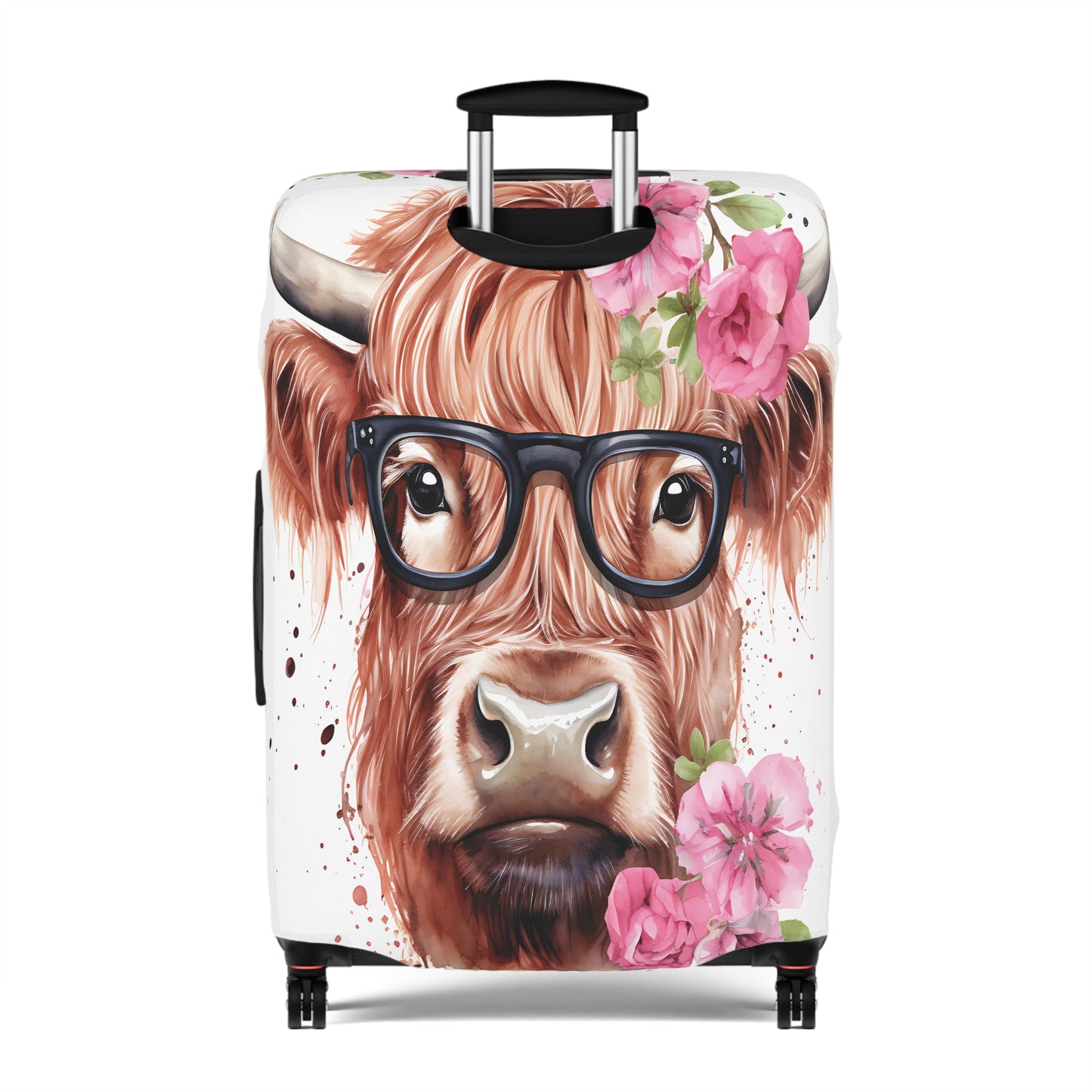 Luggage Cover, Highland Cow, awd-012