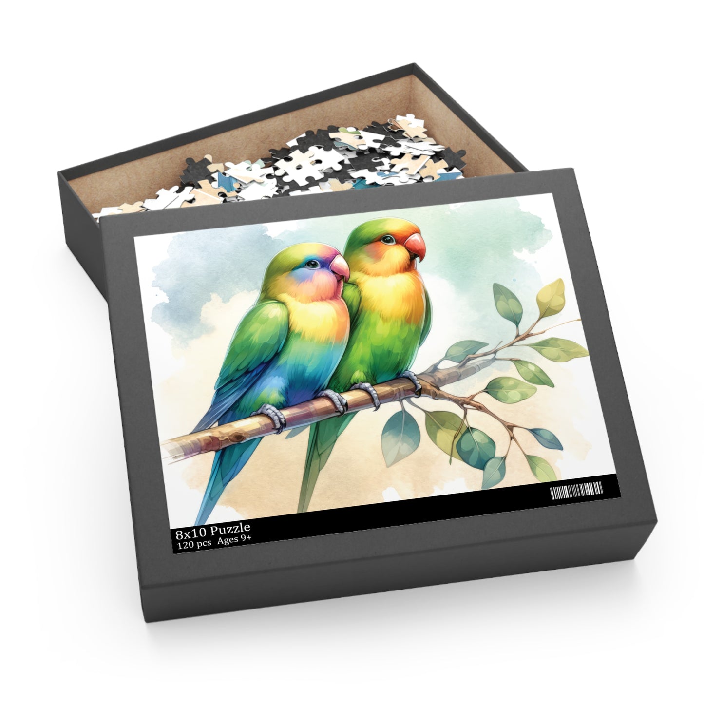 Puzzle, Love Birds (120, 252, 500-Piece) awd-643