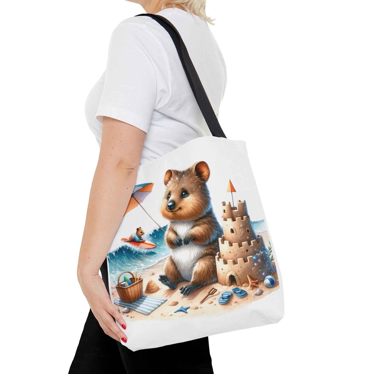 Tote Bag, Australian Animals, Quokka, Personalised/Non-Personalised Tote bag