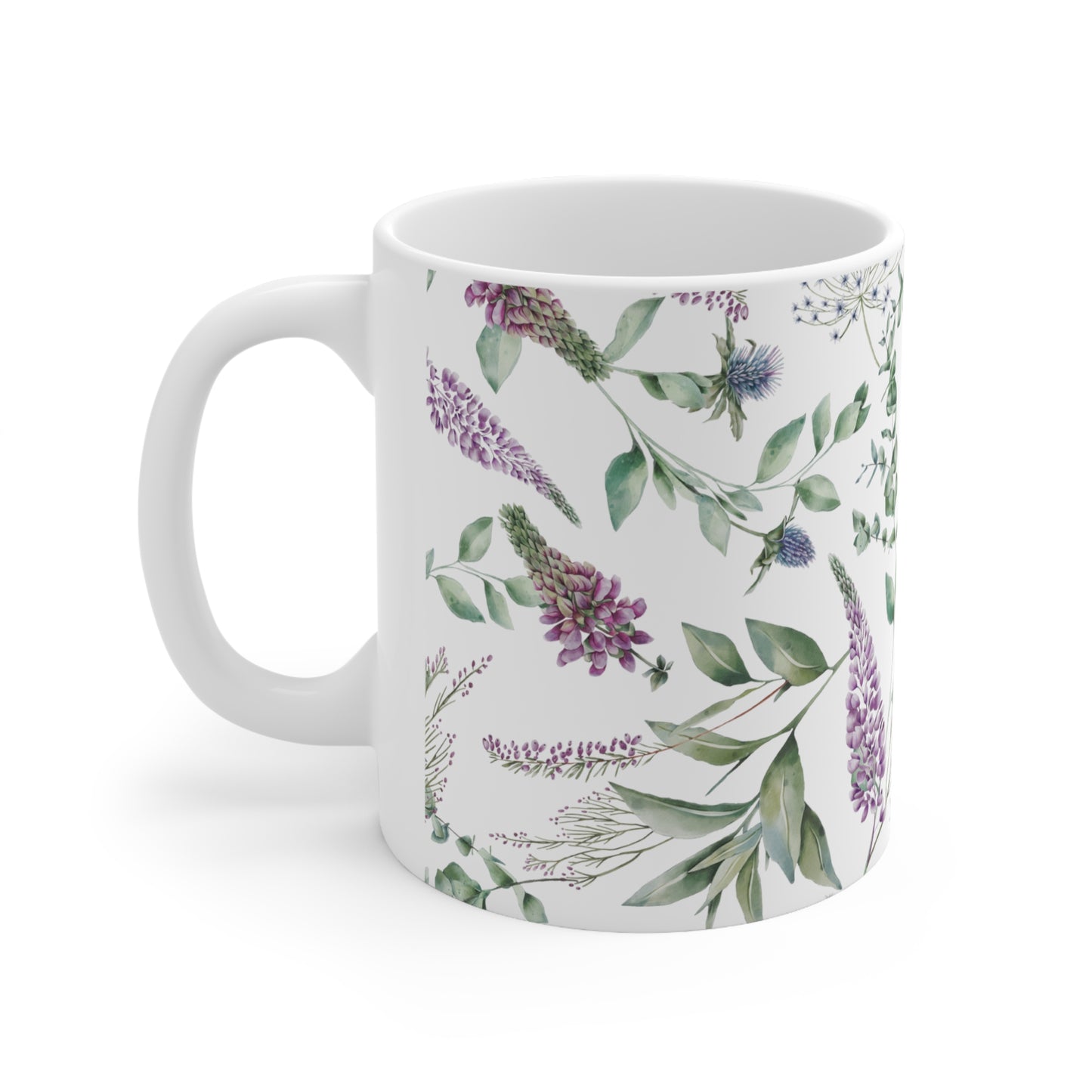 Scottish Floral, Ceramic Mug 11oz