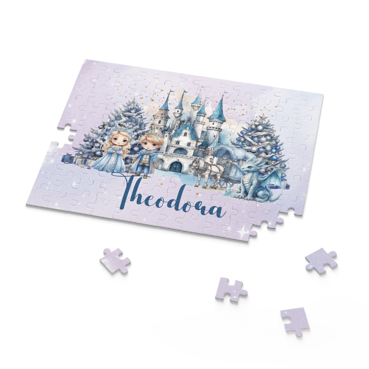 Puzzle, Christmas, Fairy-Tale, Personalised/Non-Personalised, (120, 252, 500-Piece)