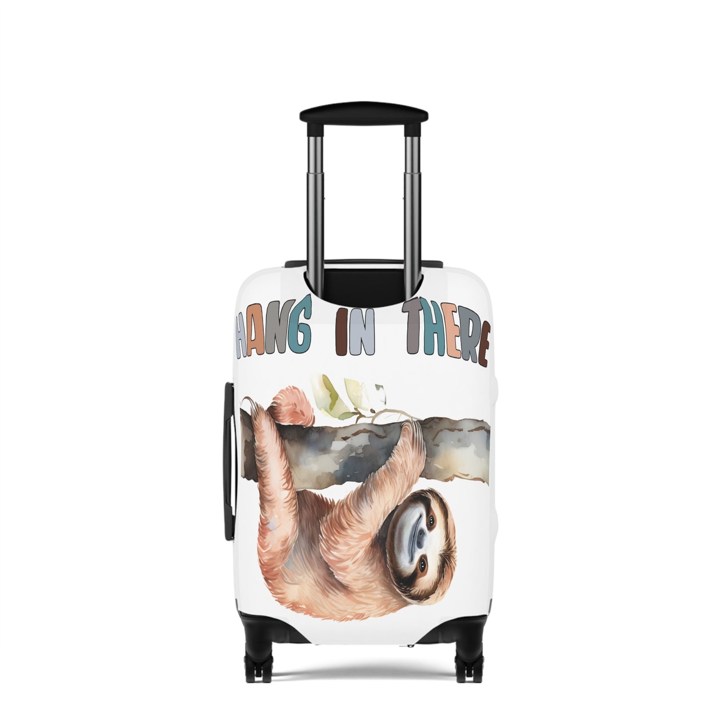 Luggage Cover, Sloth, Hang in there, awd-1058