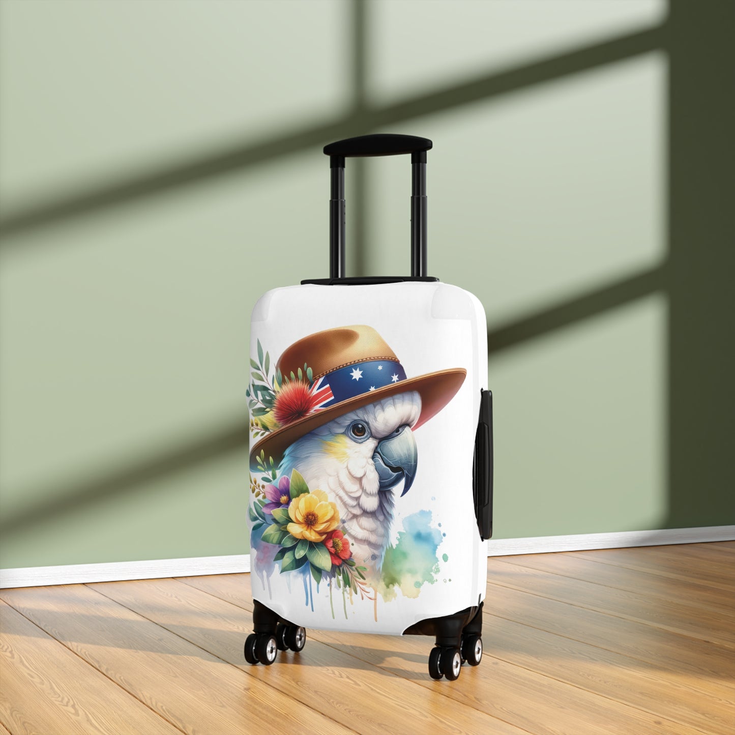 Luggage Cover, Cockatoo, awd-1335