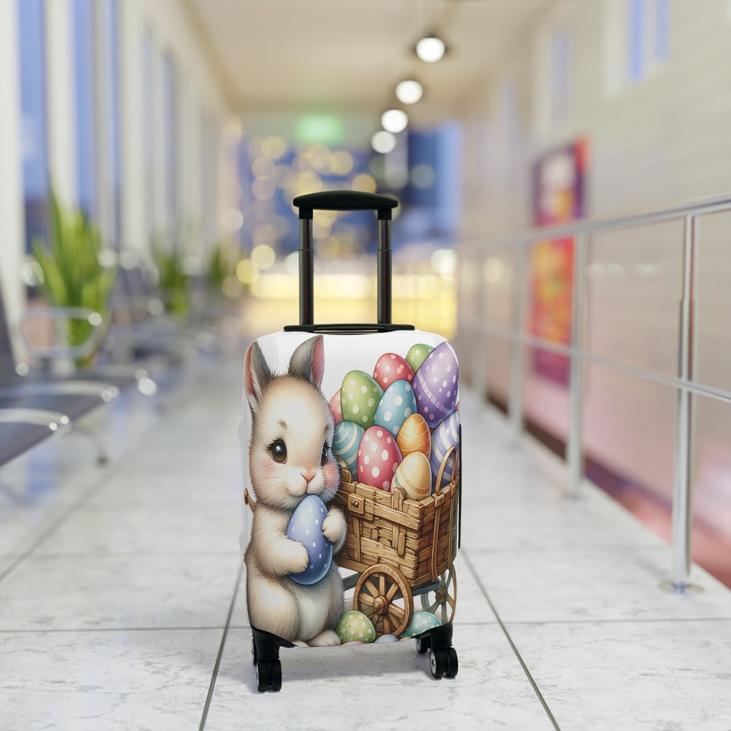 Luggage Cover, Easter, Rabbit, awd-1154