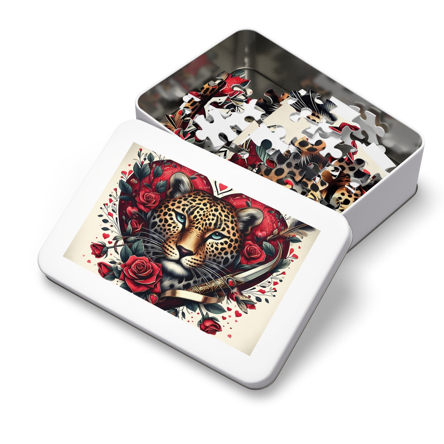 Jigsaw Puzzle, Cheetah, Personalised/Non-Personalised (30, 110, 252, 500,1000-Piece)