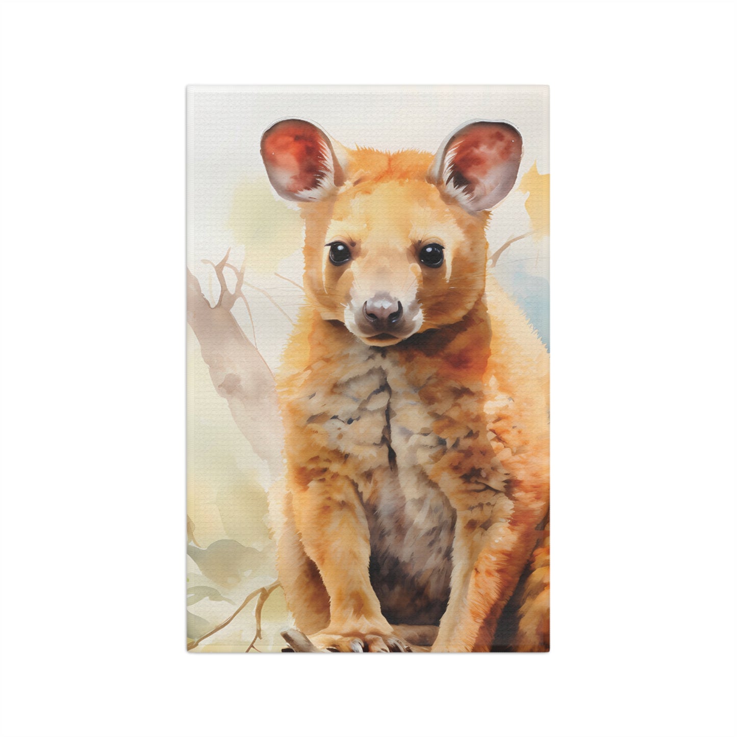 Microfiber Tea Towel, Australian Animals, Quokka