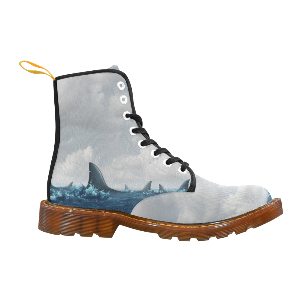 Shark infested waters honey Martin Boots For Men Model 1203H