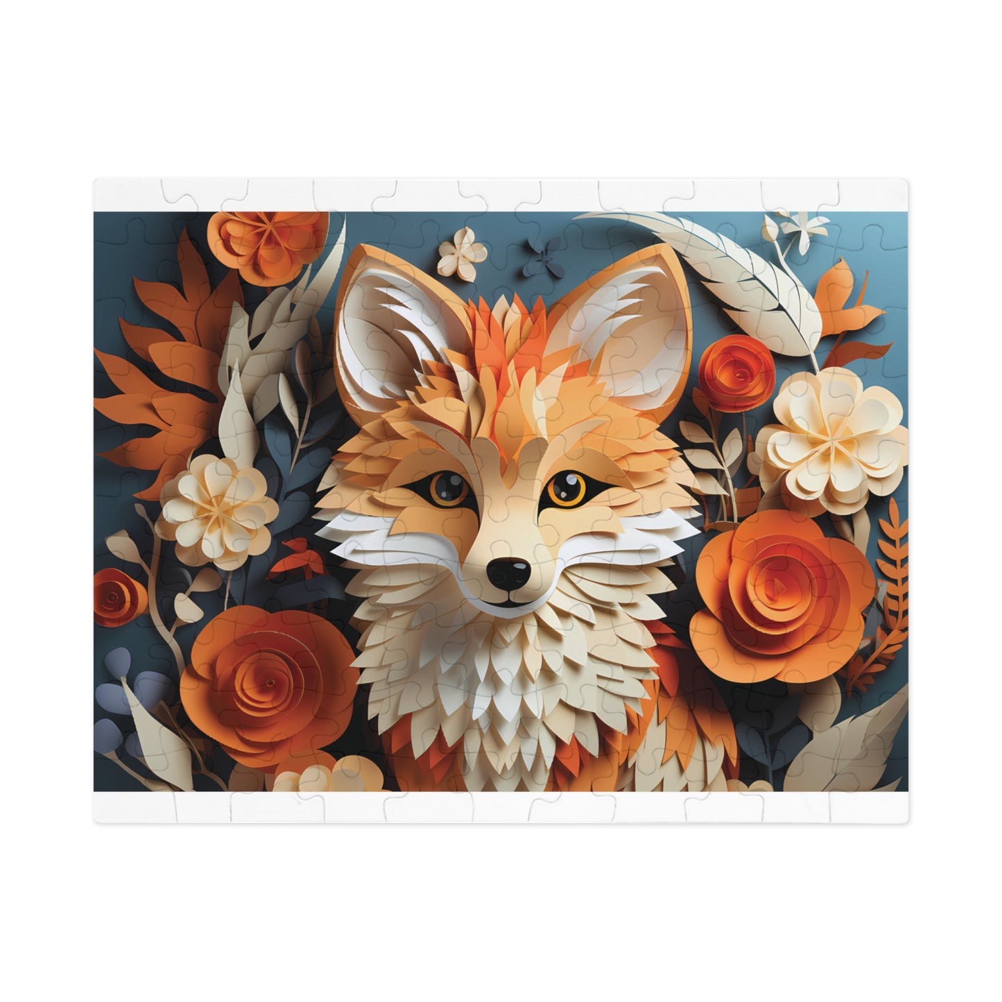 Jigsaw Puzzle, Fox, Personalised/Non-Personalised (30, 110, 252, 500,1000-Piece)