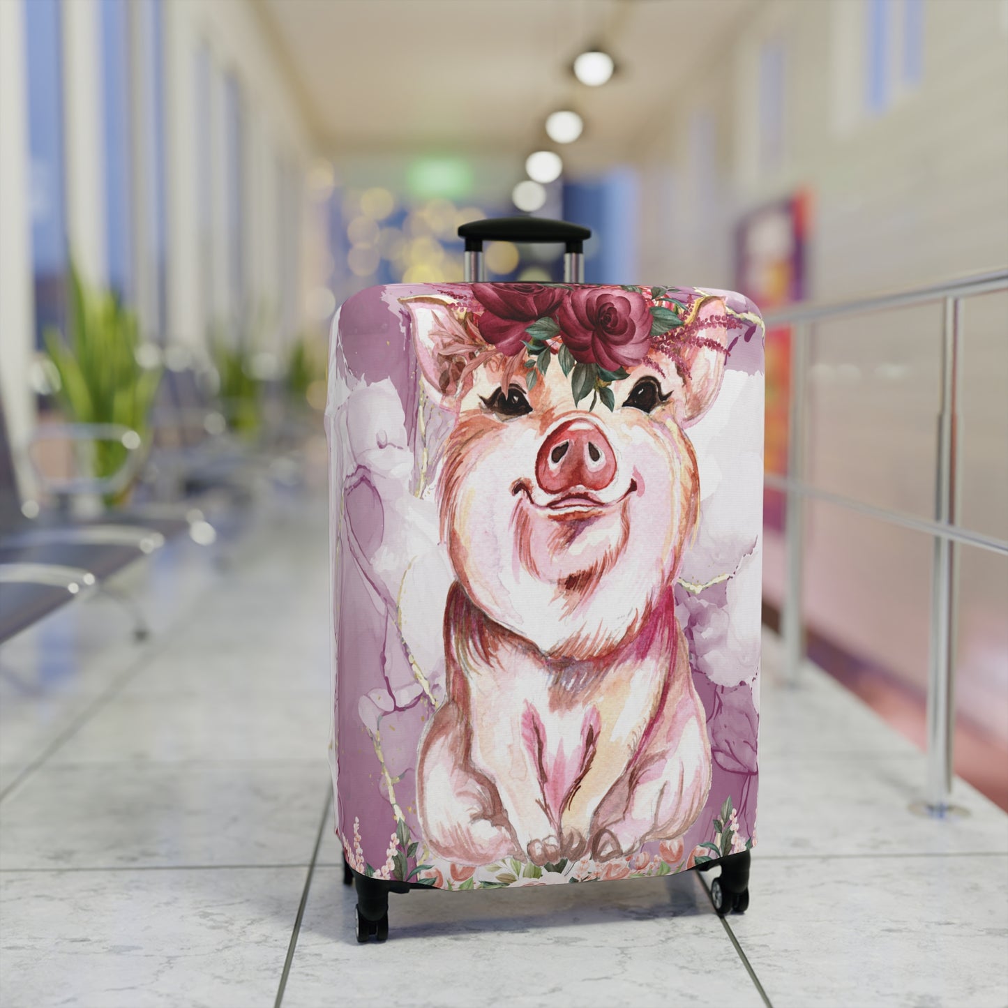 Luggage Cover, Pig, awd-1359