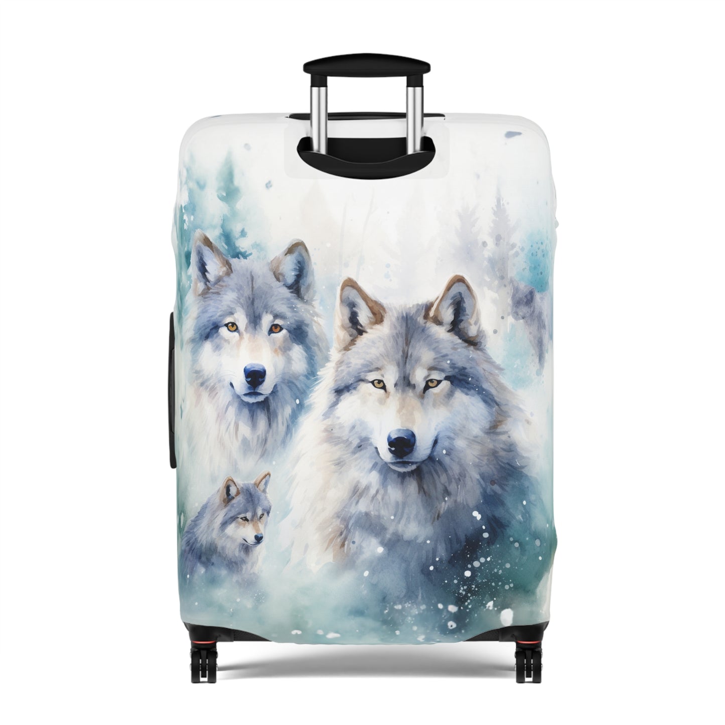 Luggage Cover, Wolves, awd-566