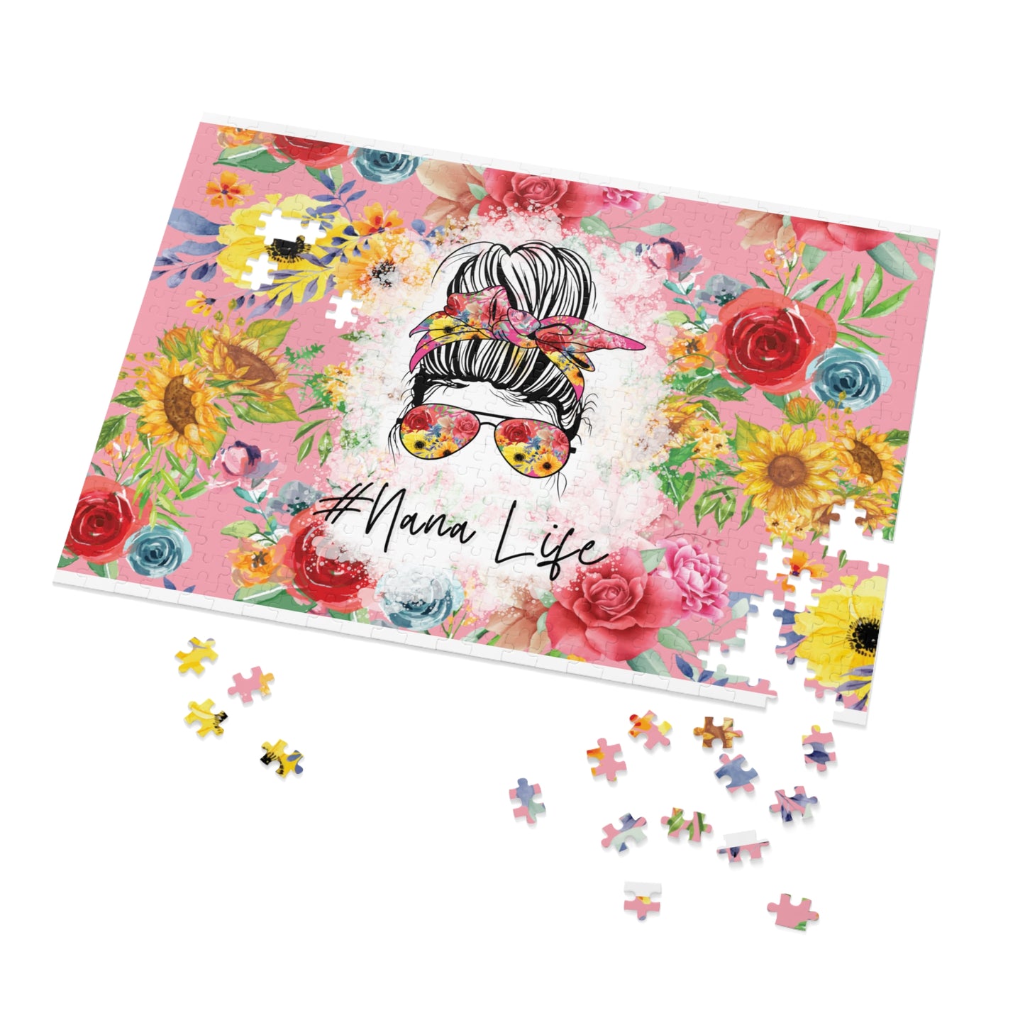 Jigsaw Puzzle, Nana Life, Personalised/Non-Personalised (30, 110, 252, 500,1000-Piece)