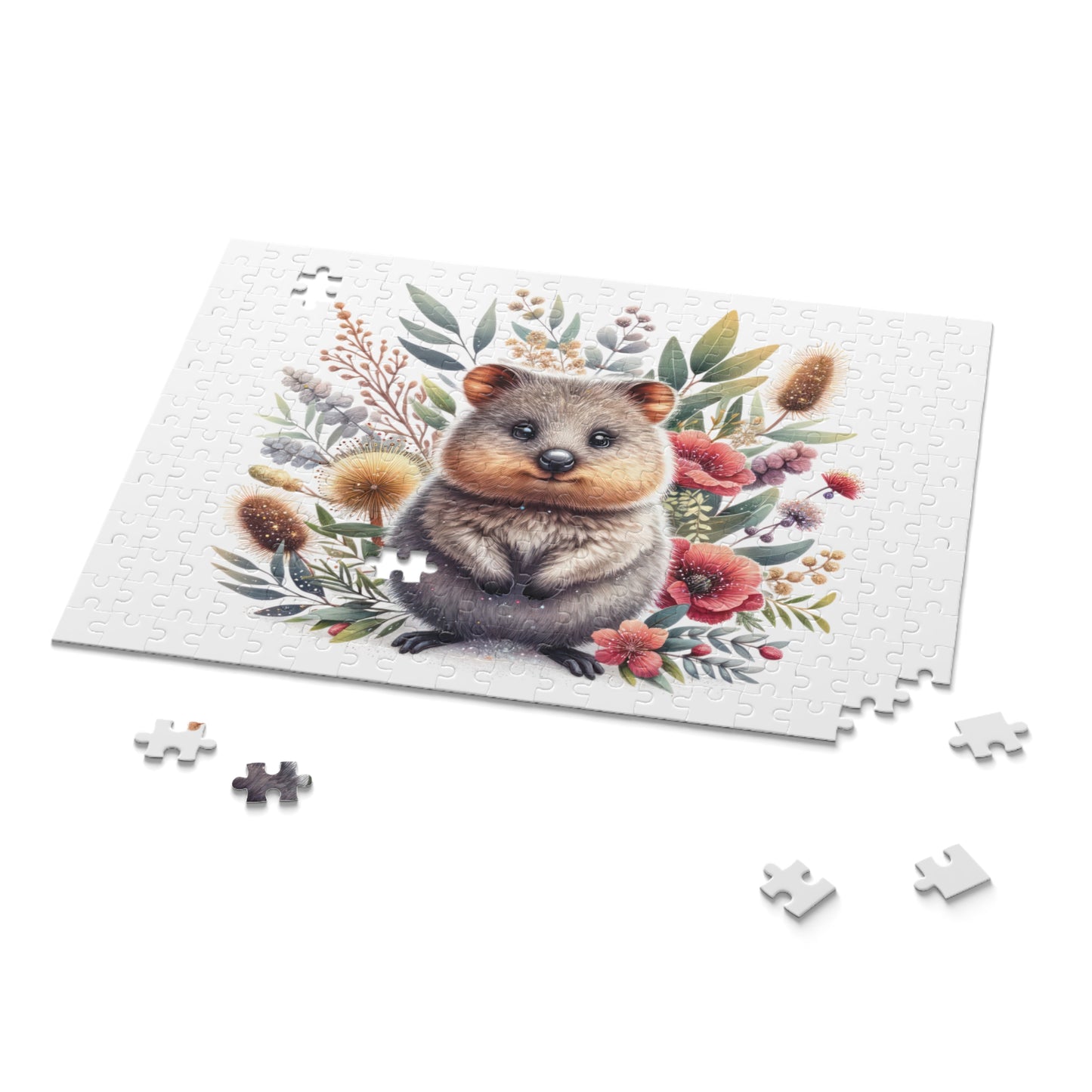 Personalised/Non-Personalised Puzzle, Quokka (120, 252, 500-Piece)