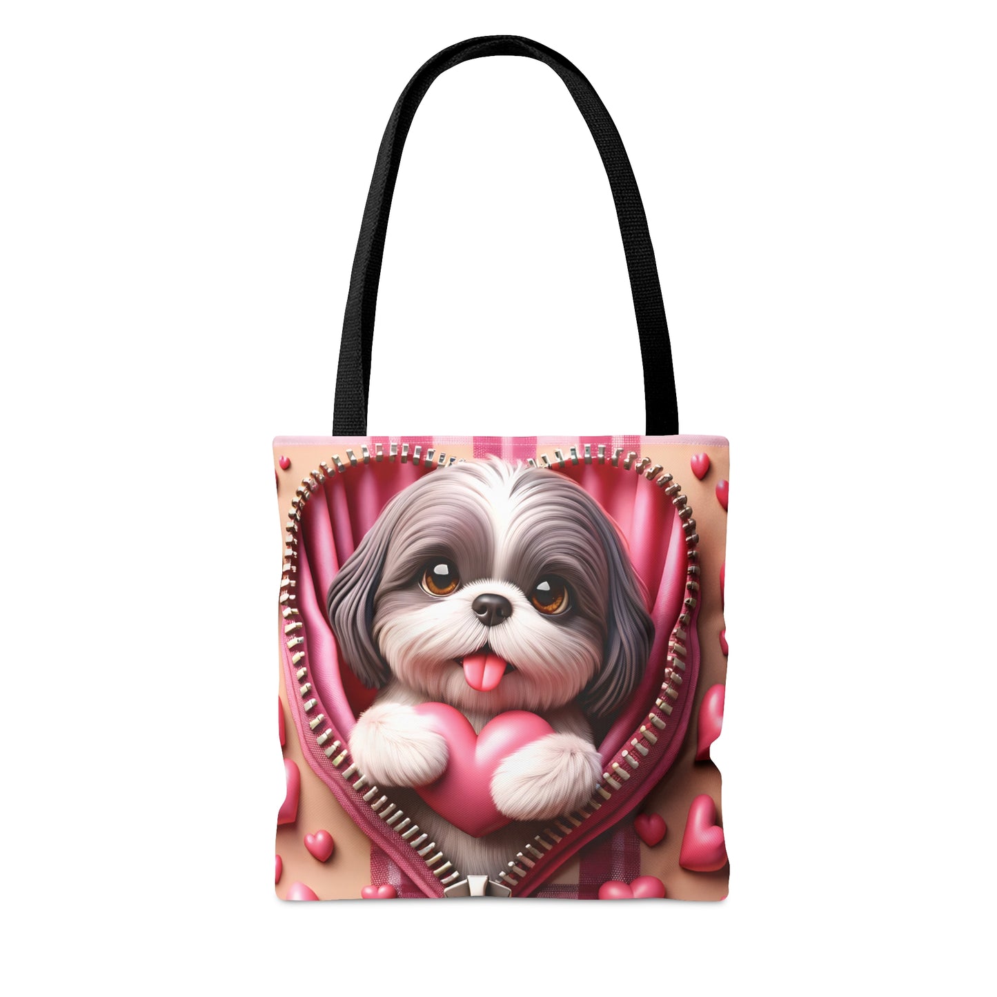 Tote Bag, Cute Dog, Personalised/Non-Personalised Tote bag