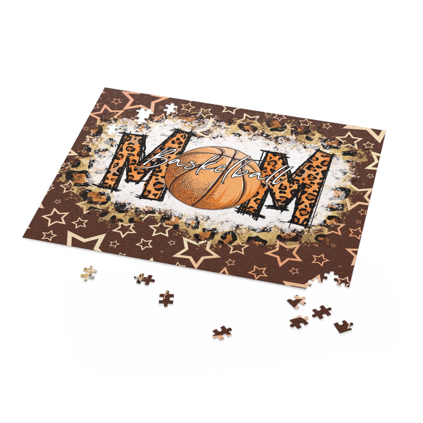 Personalised/Non-Personalised Puzzle, Basketball, Mum, Mom (120, 252, 500-Piece)