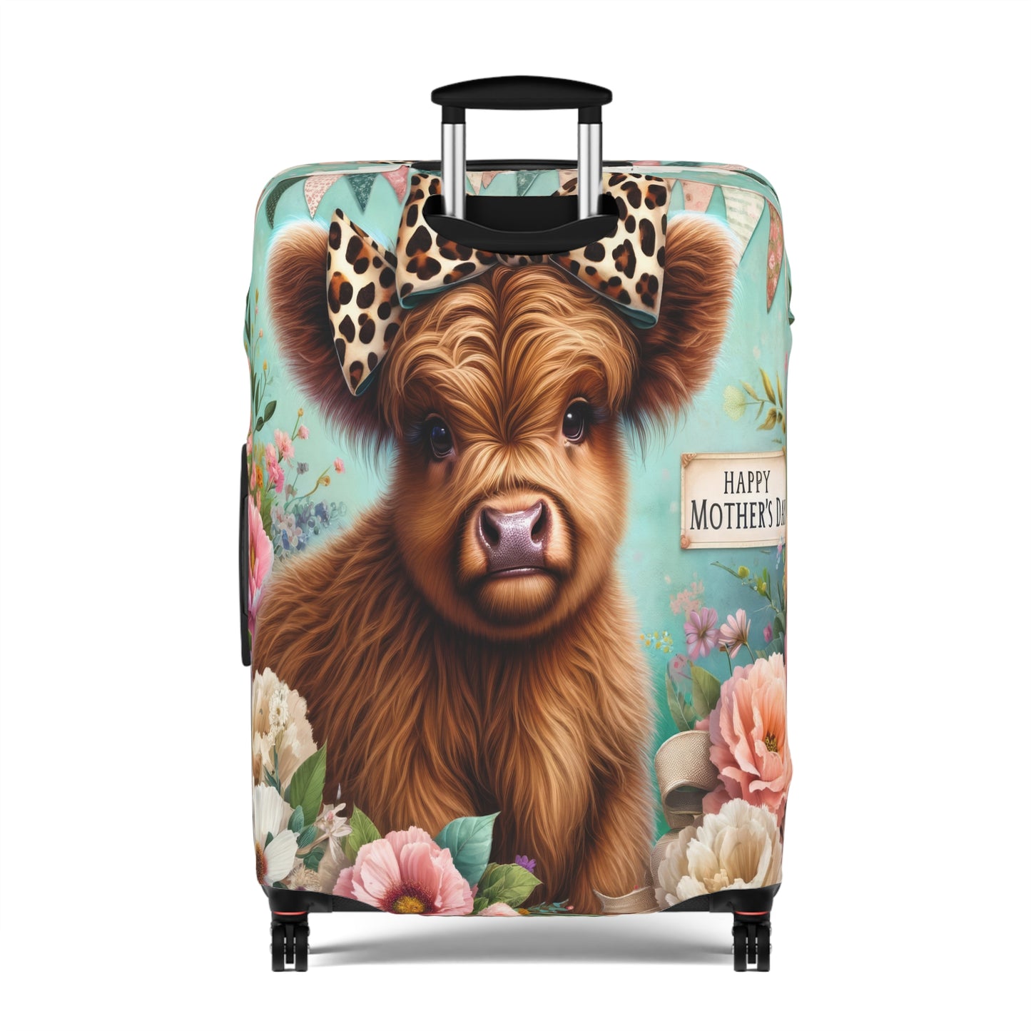 Luggage Cover, Highland Cow, awd-5004